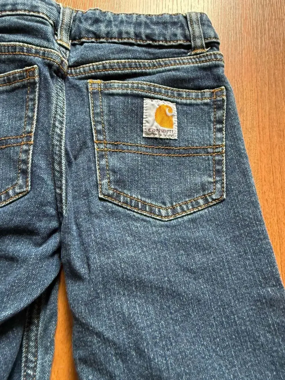 Carhartt Kids Blue Denim Jeans Size 5